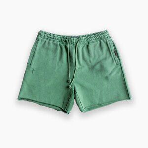 Ironwilled STAPLE SWEAT 5" SHORTS - VINTAGE GREEN (Men Large)